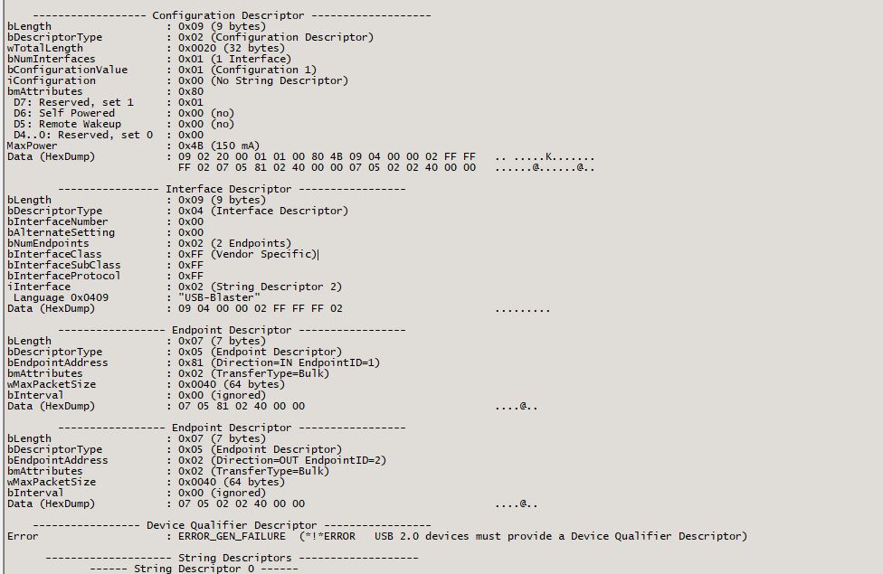 USB Device Tree Viewer截图